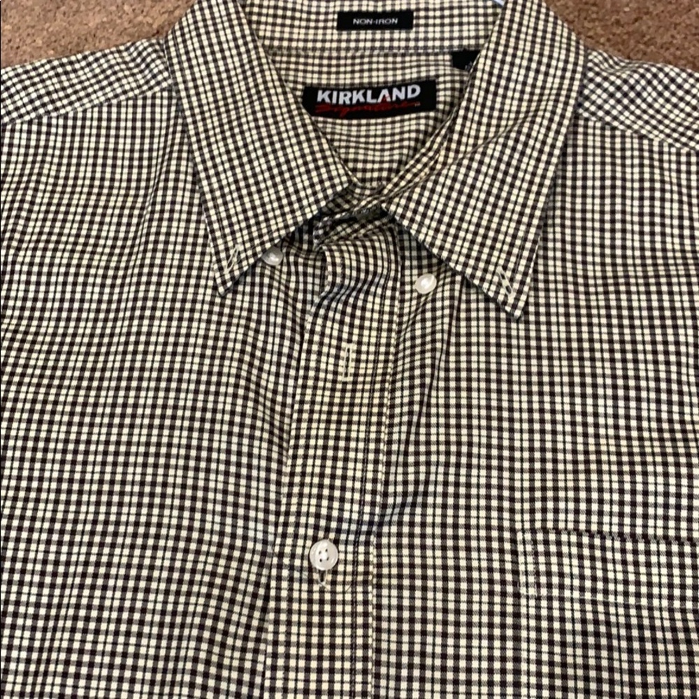 Kirkland signature non-iron shirt